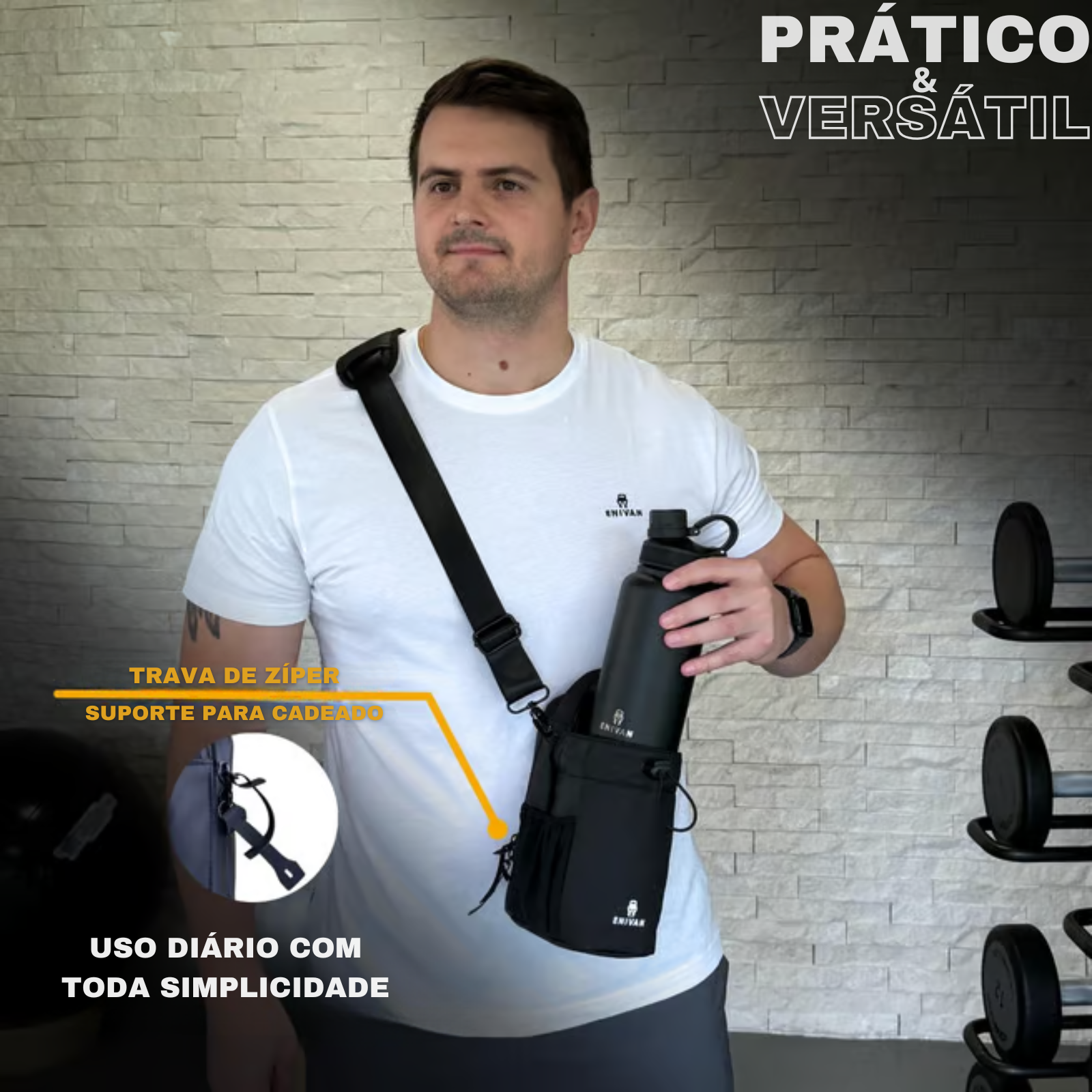 Auren Enivan™ - Bag Magnética Premium para Treinos