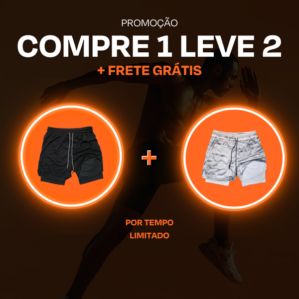 Shorts Dry-Fit AurenBurnX – Leve 2, Pague 1!