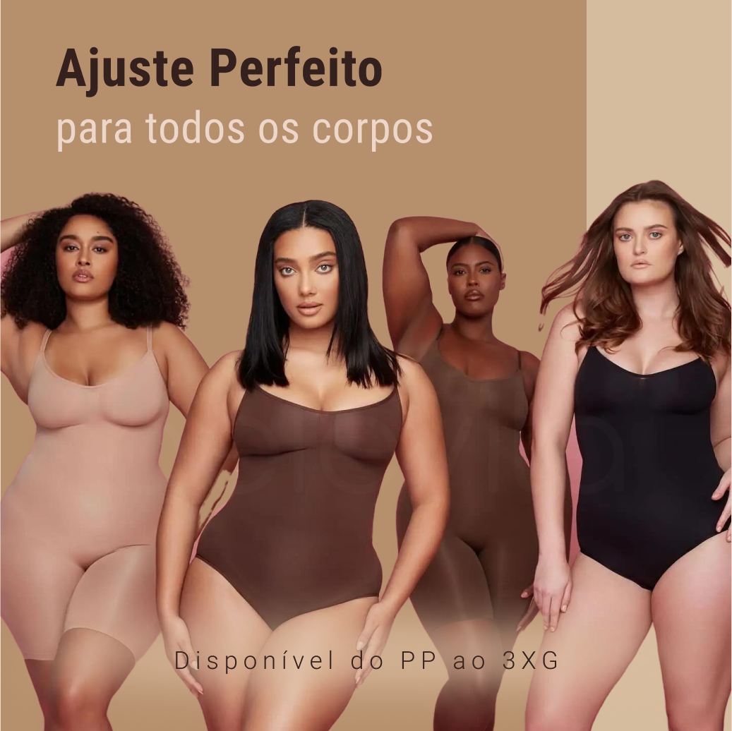 AurenBody Modelador - Up Shaper - Compre 1 Leve 2 + Brinde Calcinha Modeladora