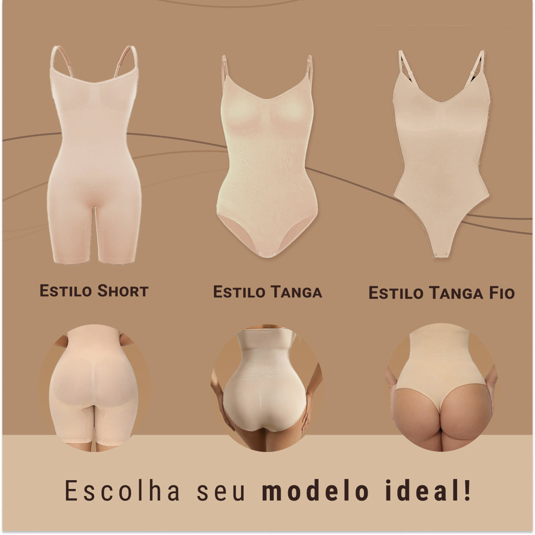 AurenBody Modelador - Up Shaper - Compre 1 Leve 2 + Brinde Calcinha Modeladora