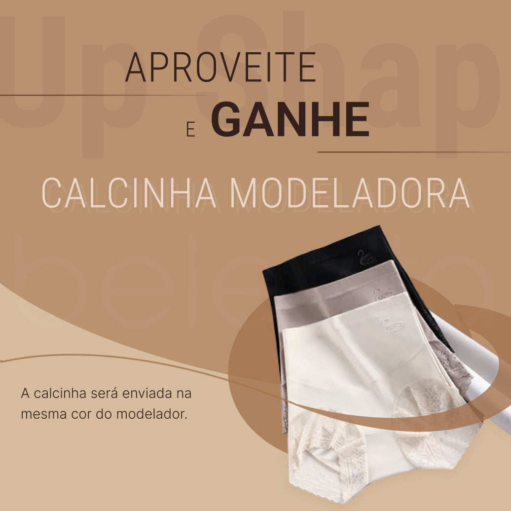 AurenBody Modelador - Up Shaper - Compre 1 Leve 2 + Brinde Calcinha Modeladora