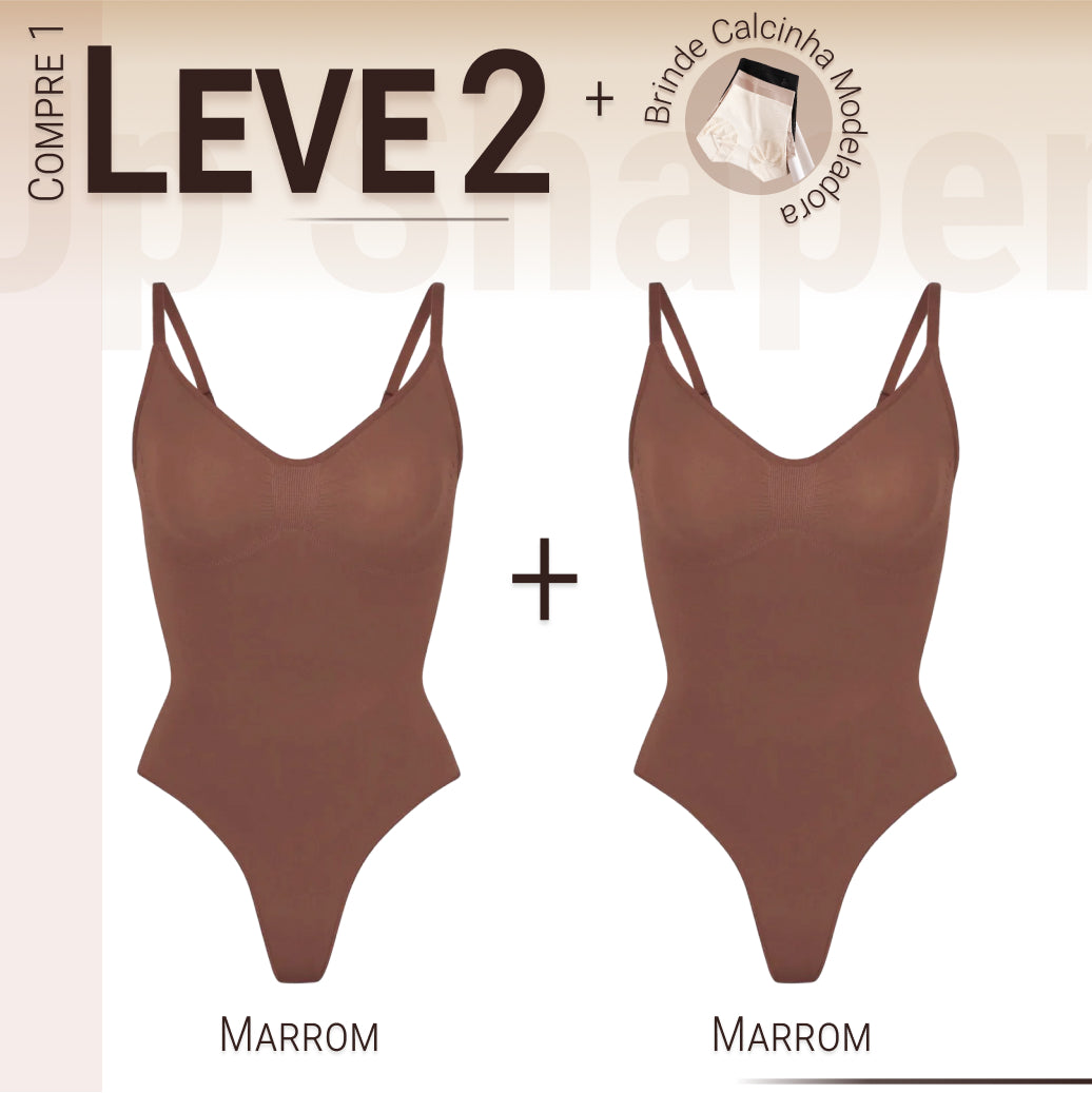 AurenBody Modelador - Up Shaper - Compre 1 Leve 2 + Brinde Calcinha Modeladora