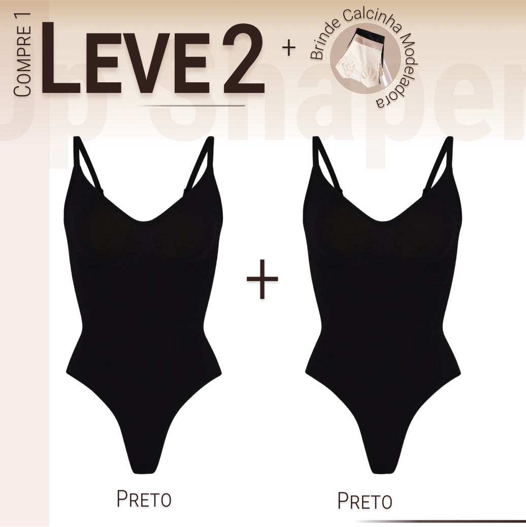 AurenBody Modelador - Up Shaper - Compre 1 Leve 2 + Brinde Calcinha Modeladora