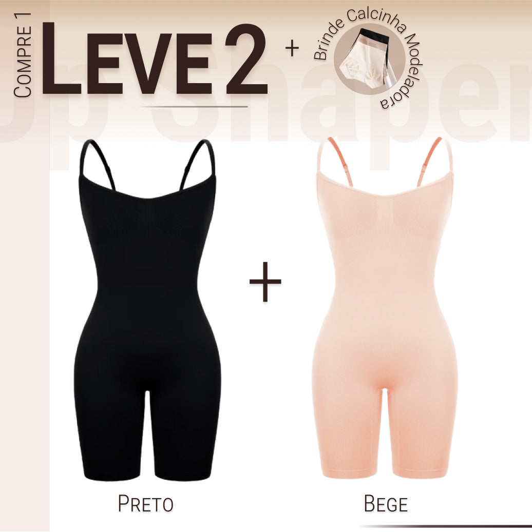 AurenBody Modelador - Up Shaper - Compre 1 Leve 2 + Brinde Calcinha Modeladora