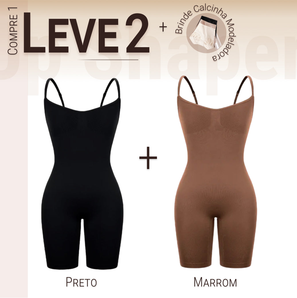 AurenBody Modelador - Up Shaper - Compre 1 Leve 2 + Brinde Calcinha Modeladora