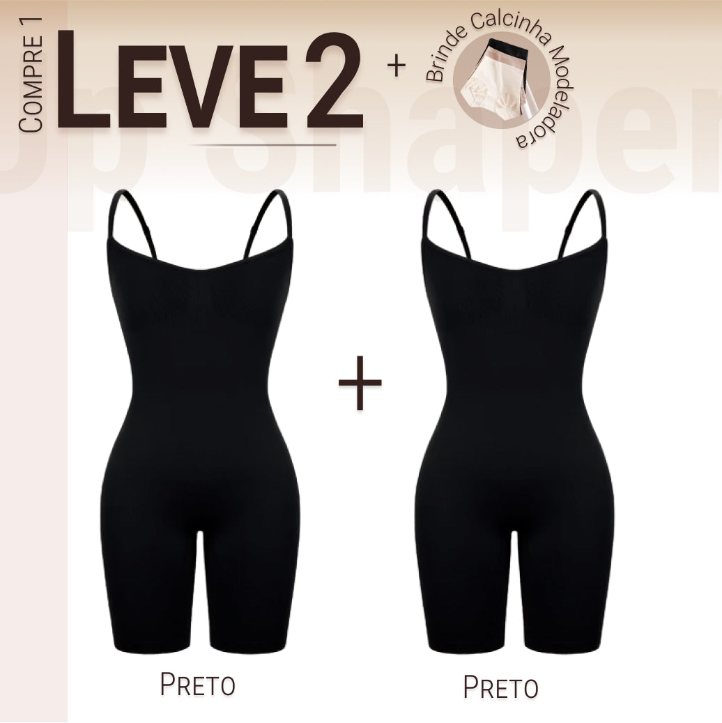 AurenBody Modelador - Up Shaper - Compre 1 Leve 2 + Brinde Calcinha Modeladora