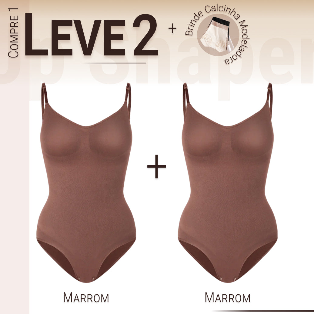 AurenBody Modelador - Up Shaper - Compre 1 Leve 2 + Brinde Calcinha Modeladora