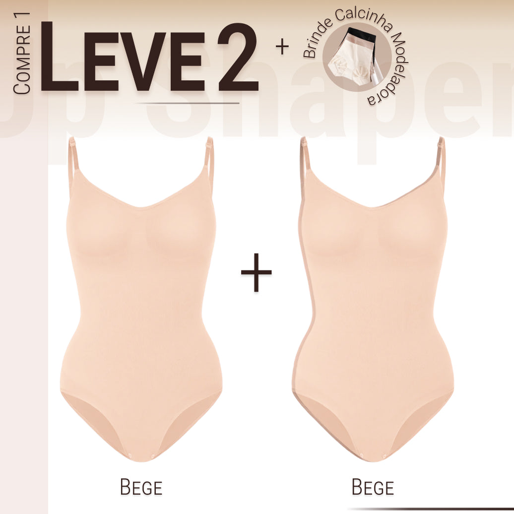 AurenBody Modelador - Up Shaper - Compre 1 Leve 2 + Brinde Calcinha Modeladora