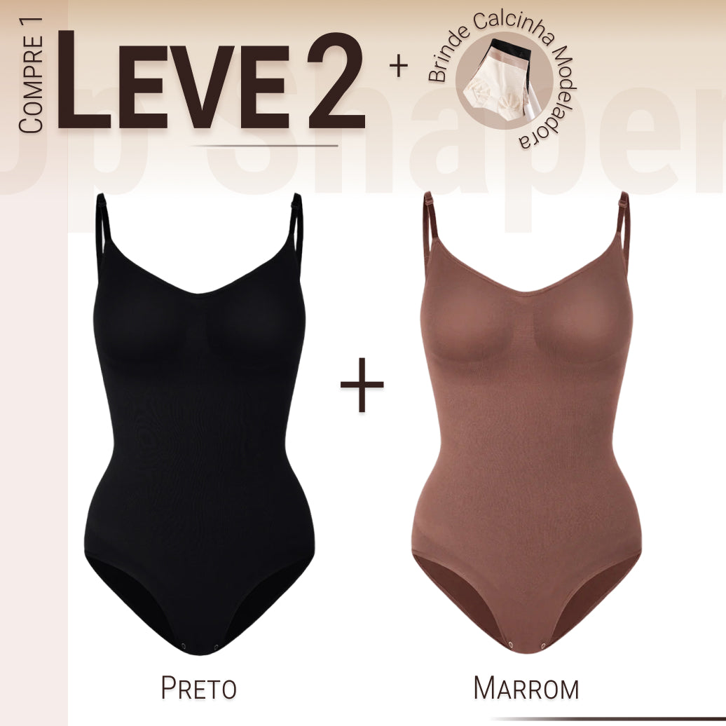 AurenBody Modelador - Up Shaper - Compre 1 Leve 2 + Brinde Calcinha Modeladora