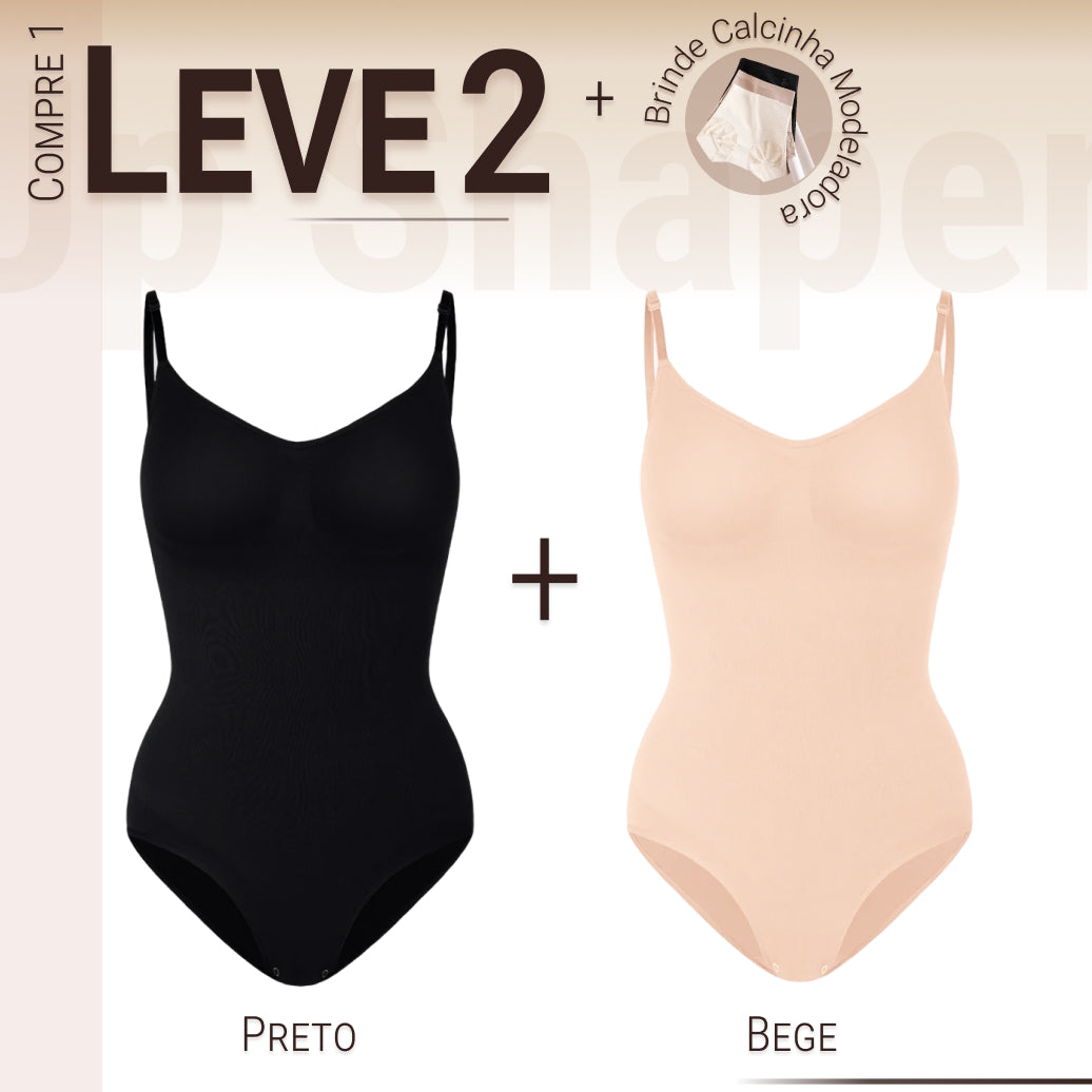 AurenBody Modelador - Up Shaper - Compre 1 Leve 2 + Brinde Calcinha Modeladora