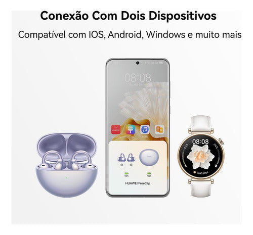 Auren FreeClip Pro - Fone De Ouvido Sem Fio Bluetooth