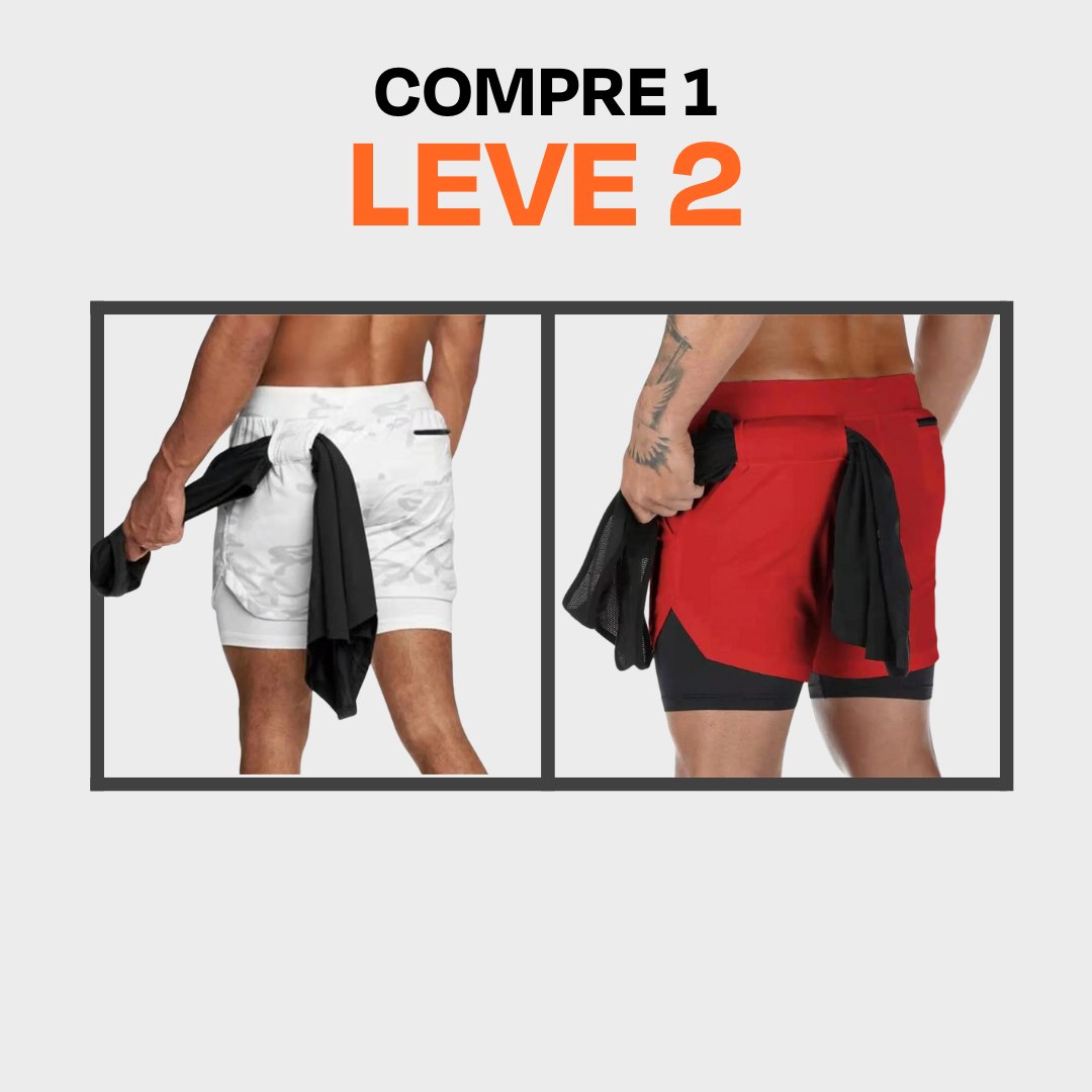 Shorts Dry-Fit AurenBurnX – Leve 2, Pague 1!