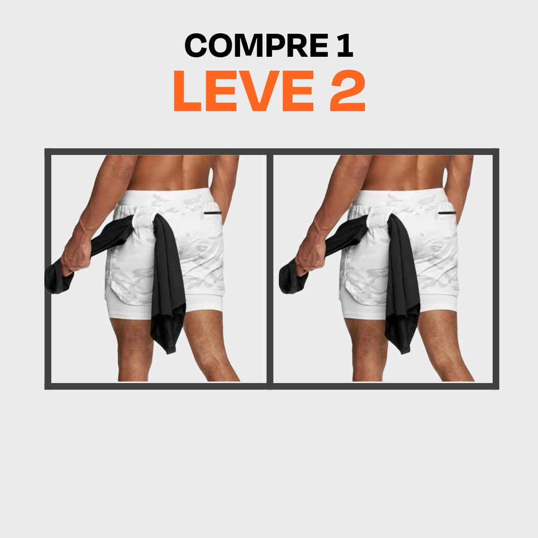 Shorts Dry-Fit AurenBurnX – Leve 2, Pague 1!