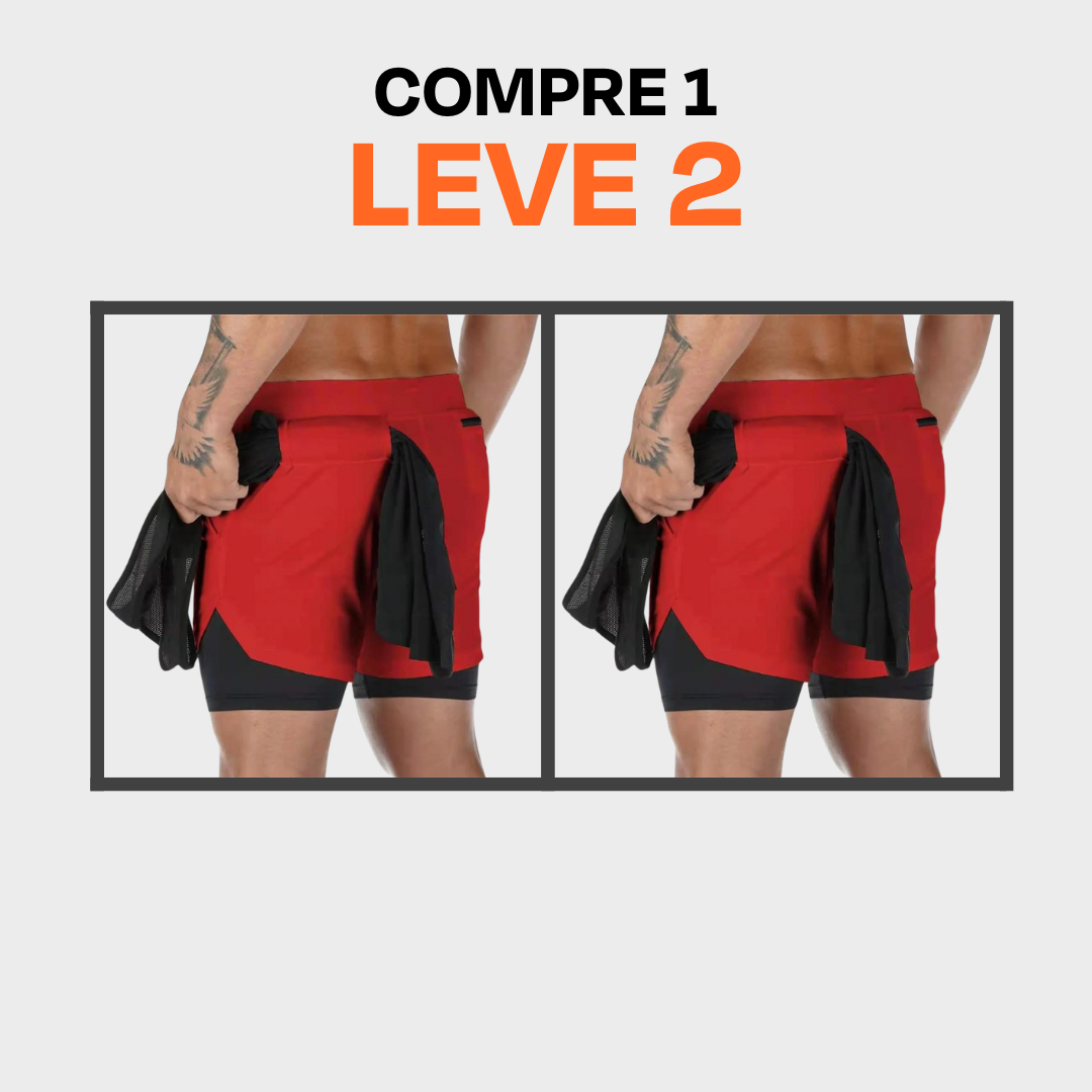 Shorts Dry-Fit AurenBurnX – Leve 2, Pague 1!