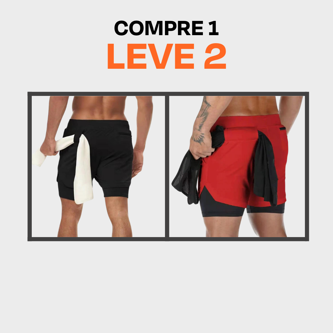 Shorts Dry-Fit AurenBurnX – Leve 2, Pague 1!