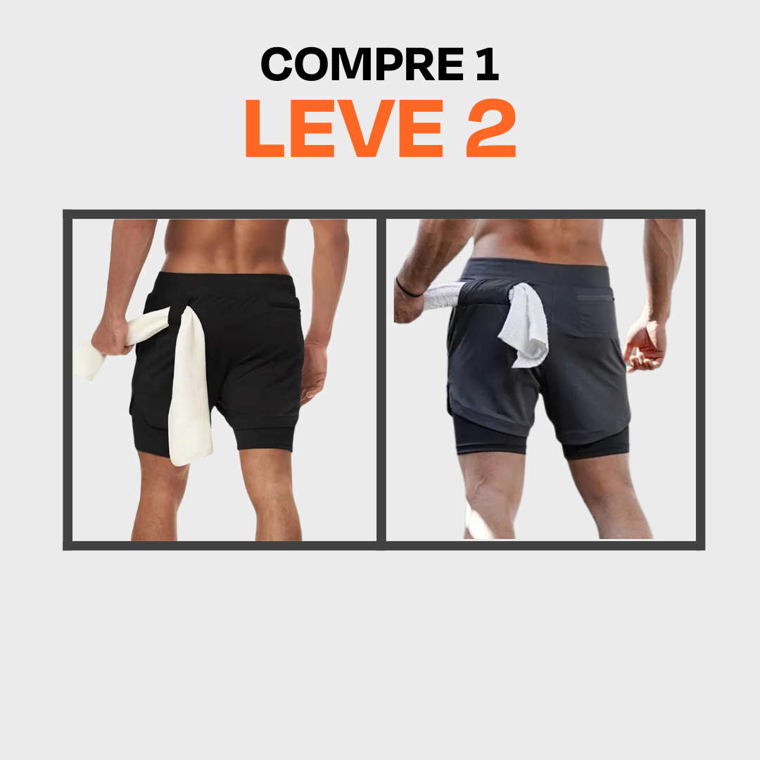 Shorts Dry-Fit AurenBurnX – Leve 2, Pague 1!