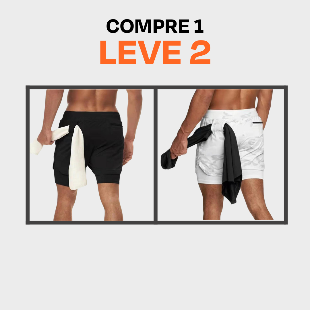 Shorts Dry-Fit AurenBurnX – Leve 2, Pague 1!