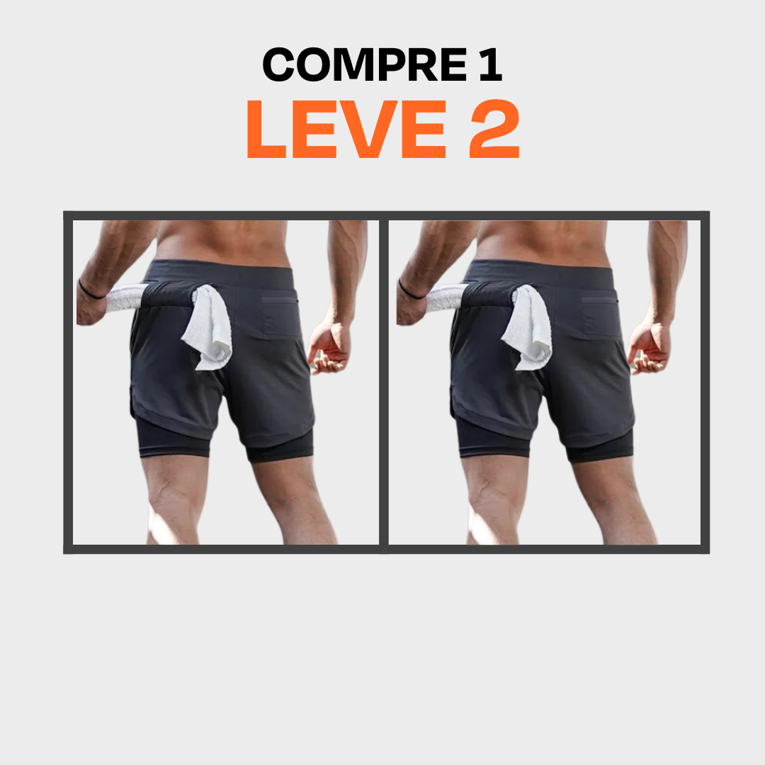 Shorts Dry-Fit AurenBurnX – Leve 2, Pague 1!