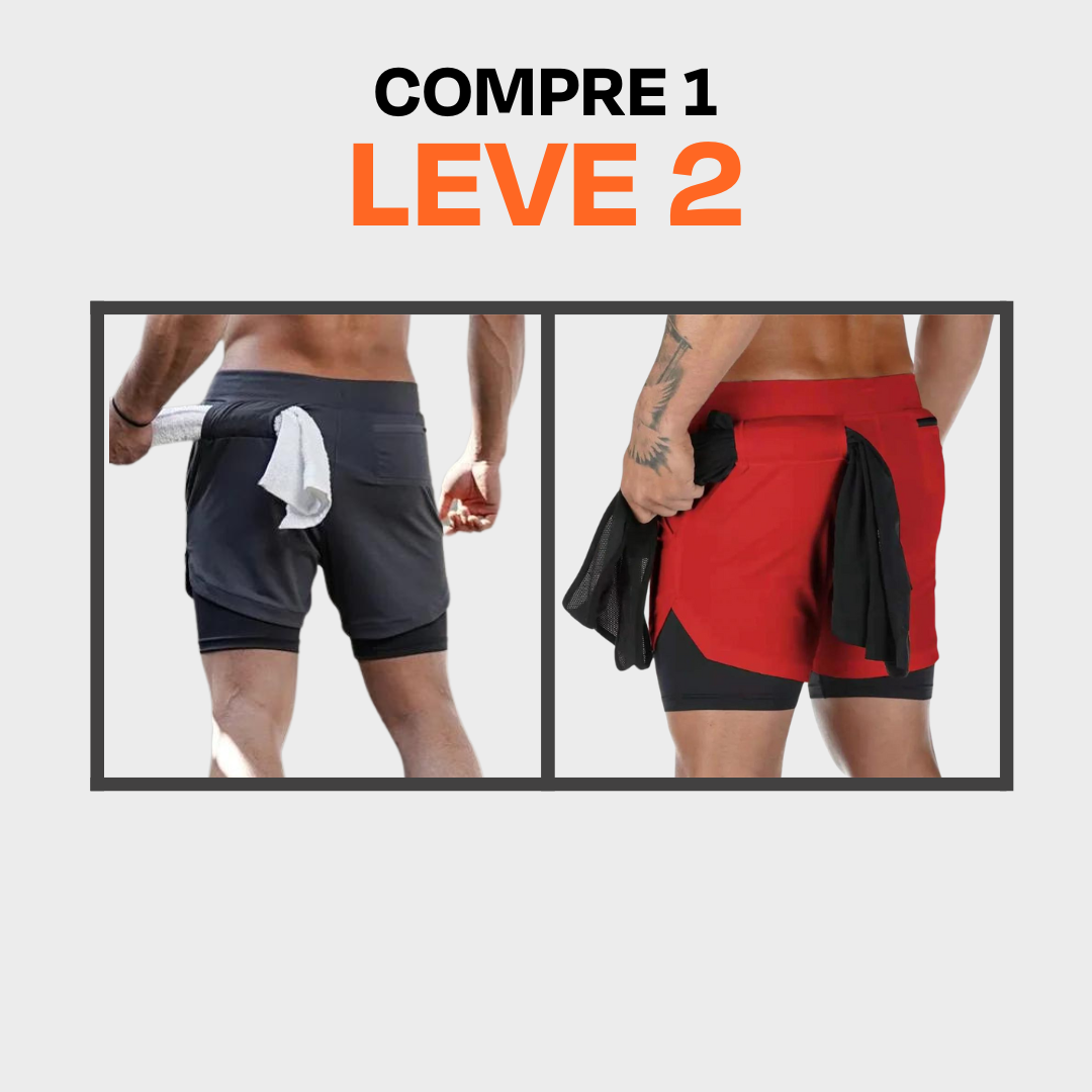 Shorts Dry-Fit AurenBurnX – Leve 2, Pague 1!